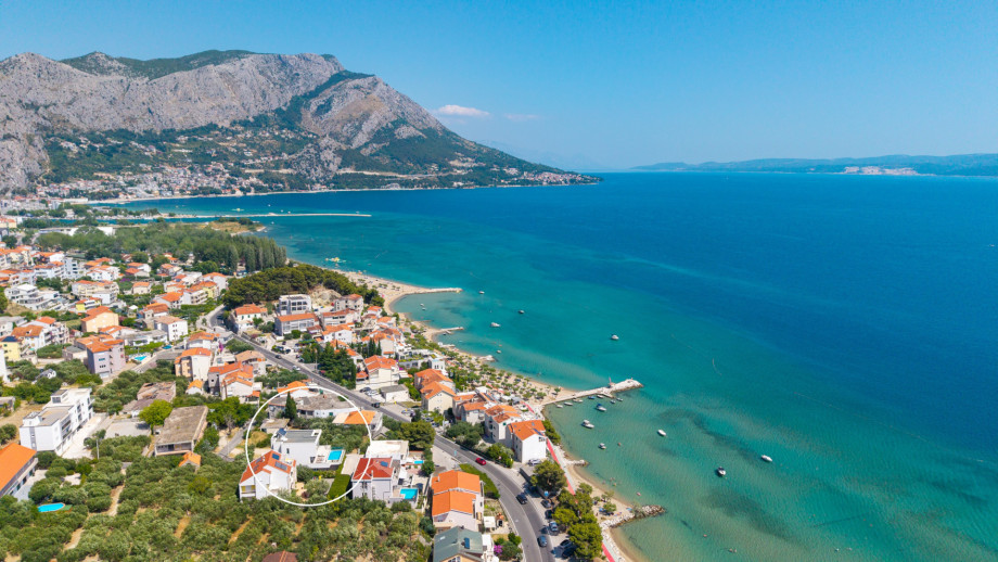 The most beautiful sandy beaches only 120m from the property