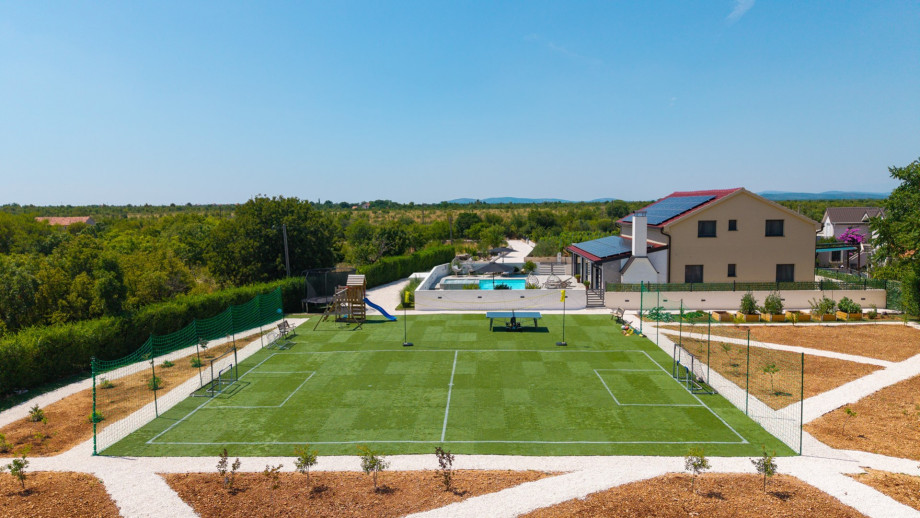 The play area is perfect for fun and active play, offering excitement for all ages