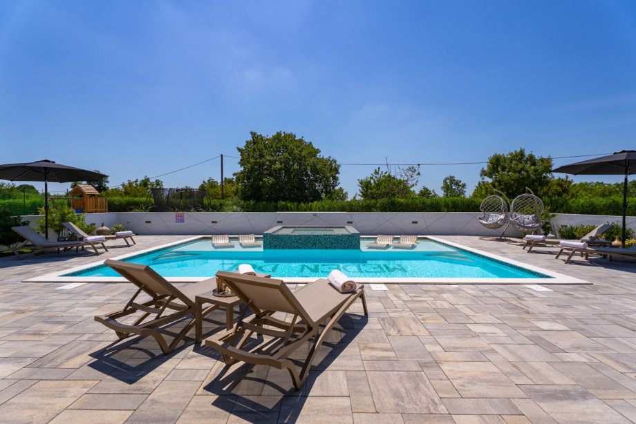 Villa Meden Dol provides complete seclusion and the ideal fusion of modern and traditional design