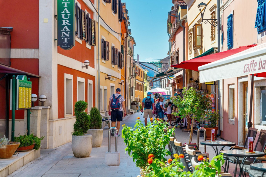 Small Mediterranean town Skradin located only 17 km away