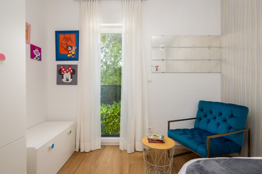 Bedroom No3 with 120cm x 210cm bed.