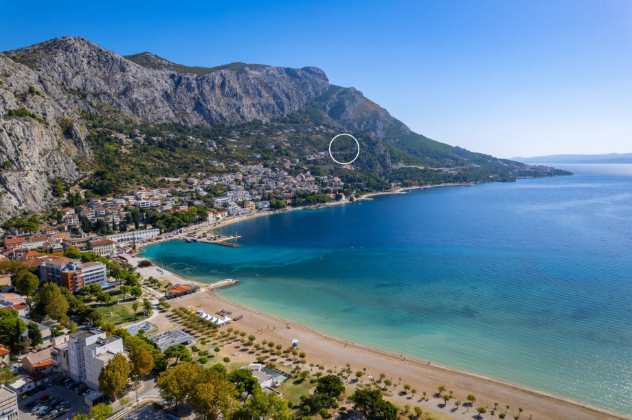 Duće area with sandy beaches and crystal clear sea