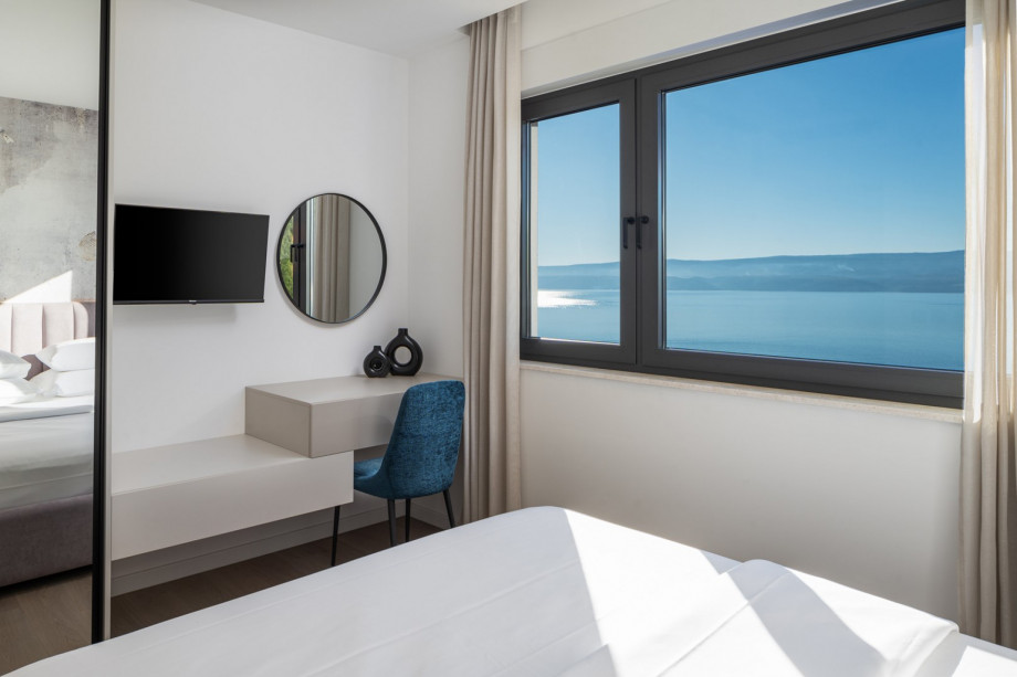 Bedroom No3 with a TV and an A/C