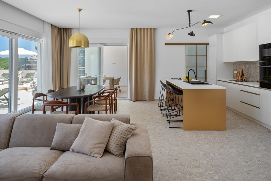 The villa Tenera is fully airconditioned