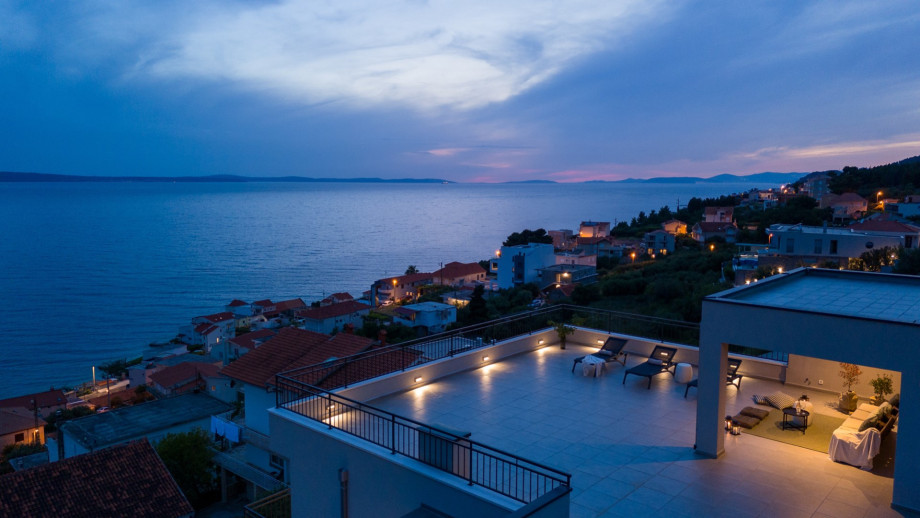 Breathtaking sea views that stretch out before you