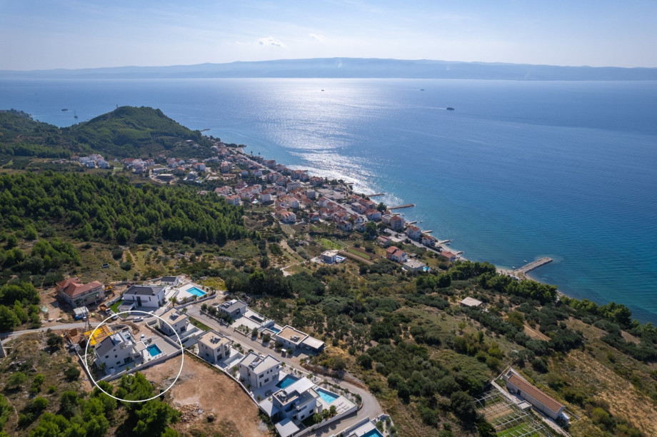 Marked position of the property