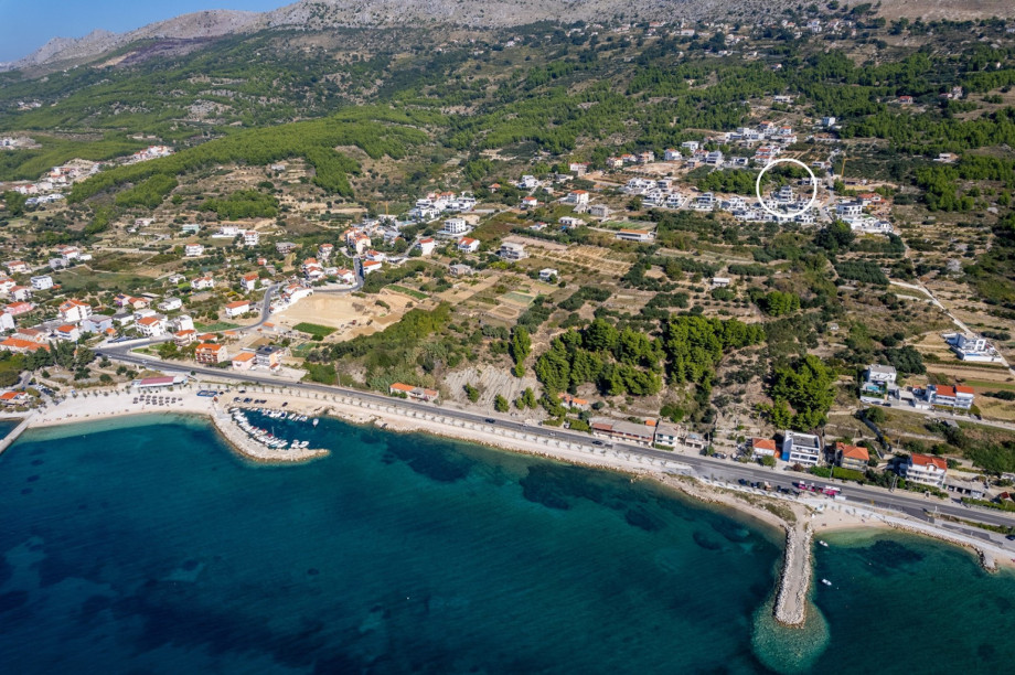 Marked position of the property