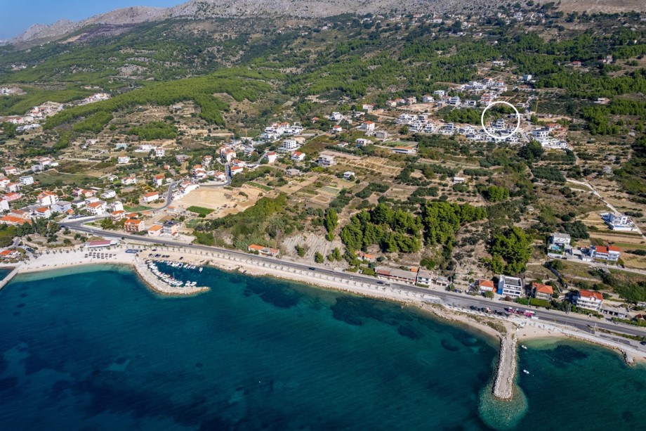 Marked position of the property