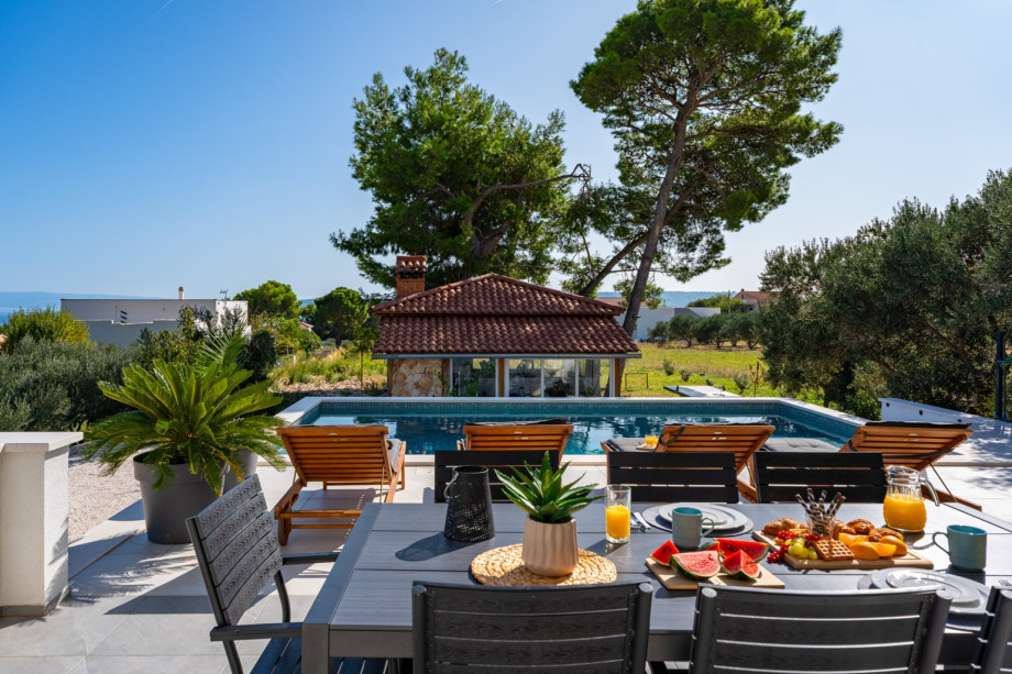 Outdoor area perfect for enjoying your morning coffee or a good book