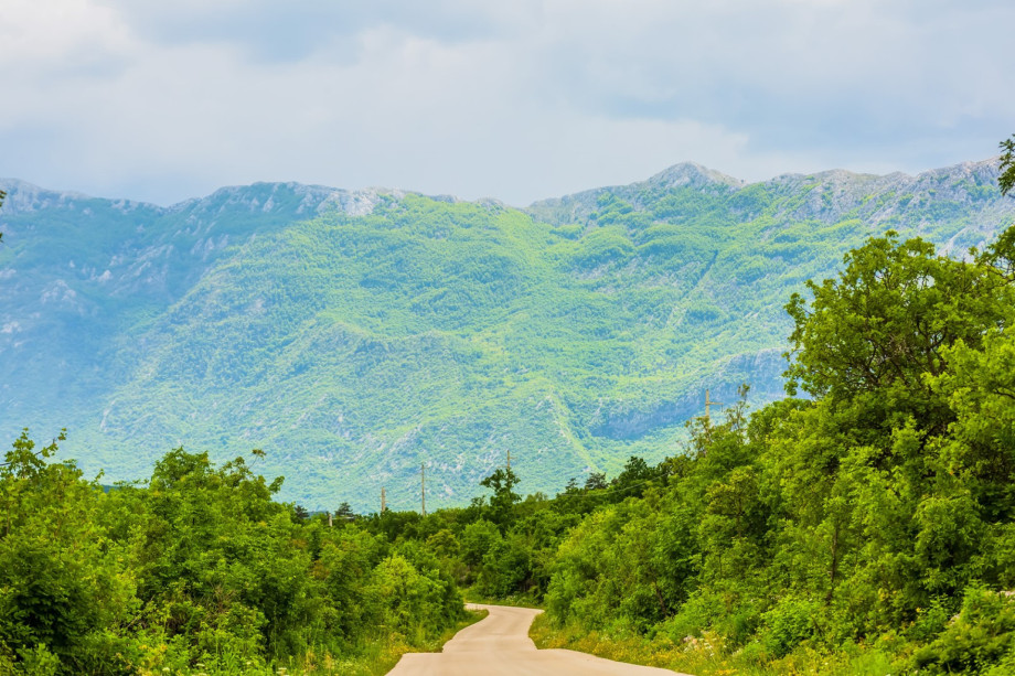 Stunning mountain view