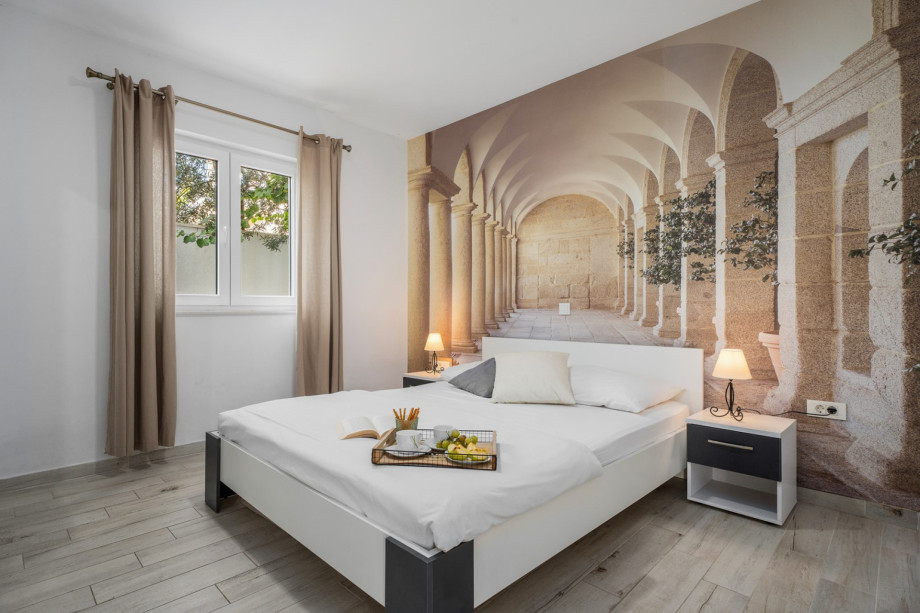 A Bedroom NO1 (11sqm) with queen size bed 160cm x 200cm, TV