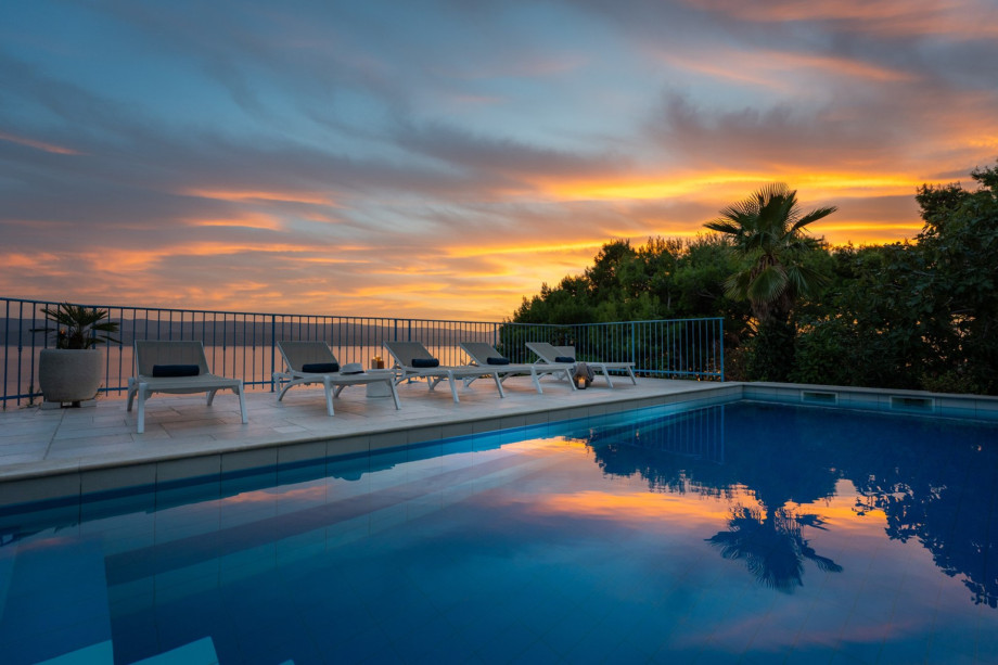 Villa Azzurro offers spectacular sea and island views