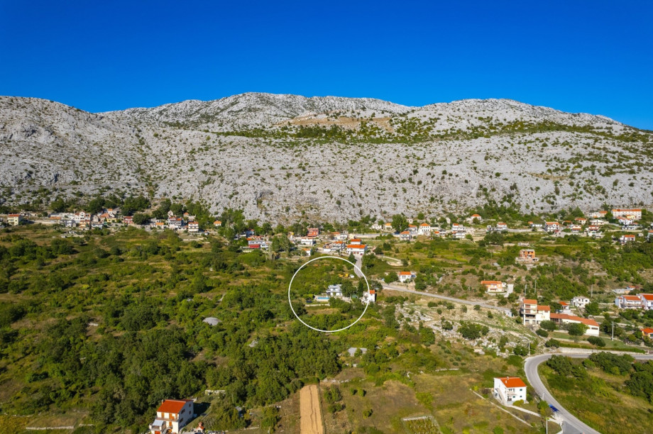 Marked position of the property