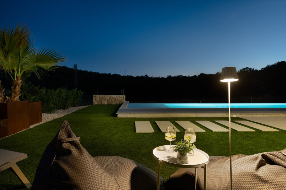 Enjoy evenings at a very comfortable pool area