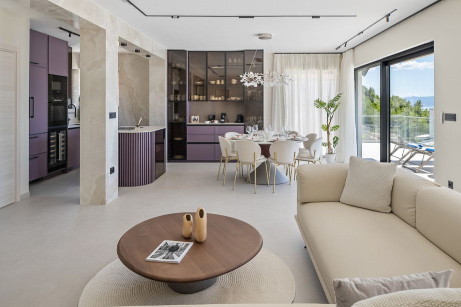 Villa with very modern and practical interiors