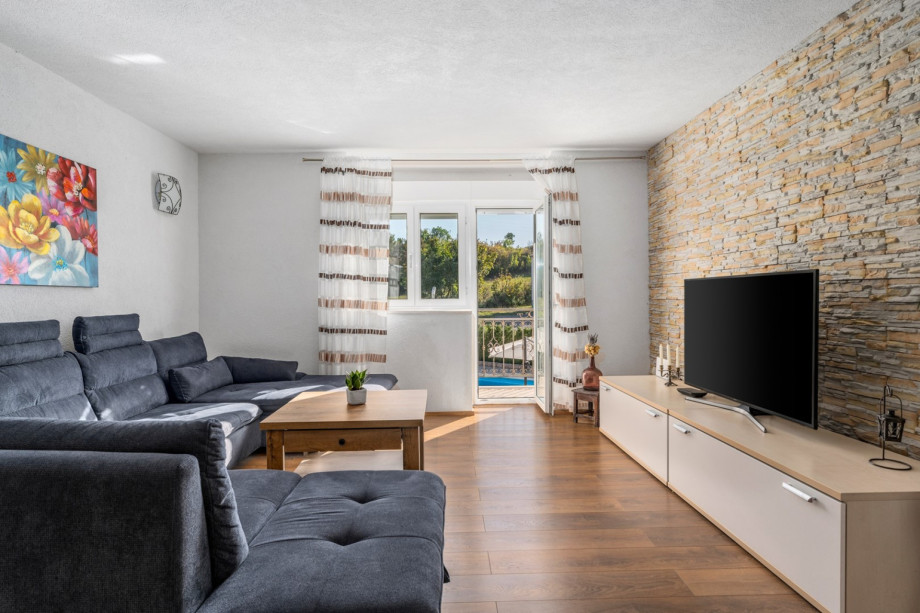 The First floor offers a spacious and air conditioned living area