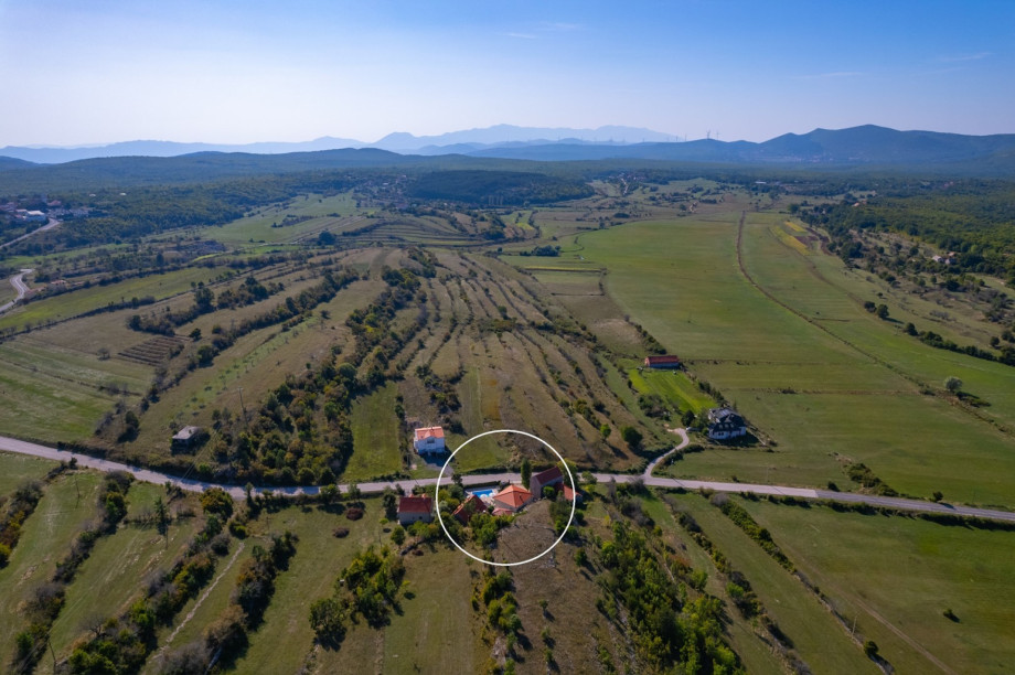 Marked position of the property