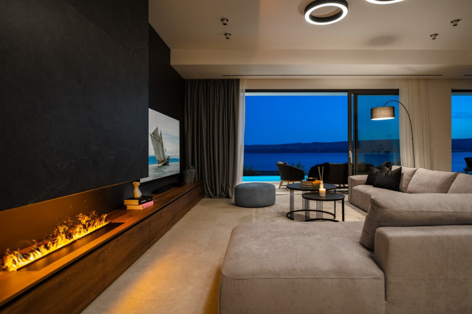 Luxury Villa Andoris features greater square footage, luxe amenities and features, premium materials, and quality finishing providing you with a very comfortable stay.