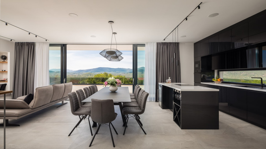 Living area is fully air-conditioned and equipped with all the needed amenities in the kitchen