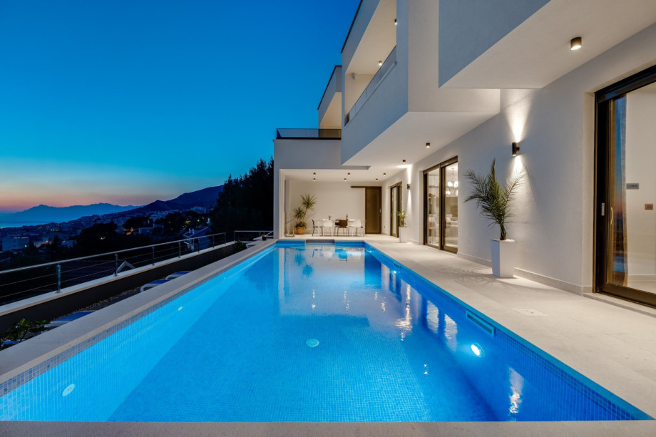 The villa is designed in such a way that each of the guests can find enough space