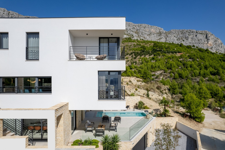 View on the mountain and Adriatic sea are simply amazing