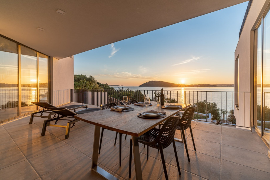 spot for absolute relaxing and enjoying the shades of blue in front of you.