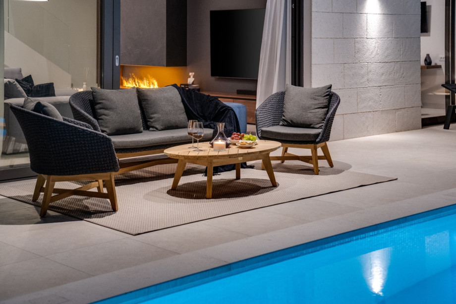 The sundeck area is spacious and offers several relaxing corners.