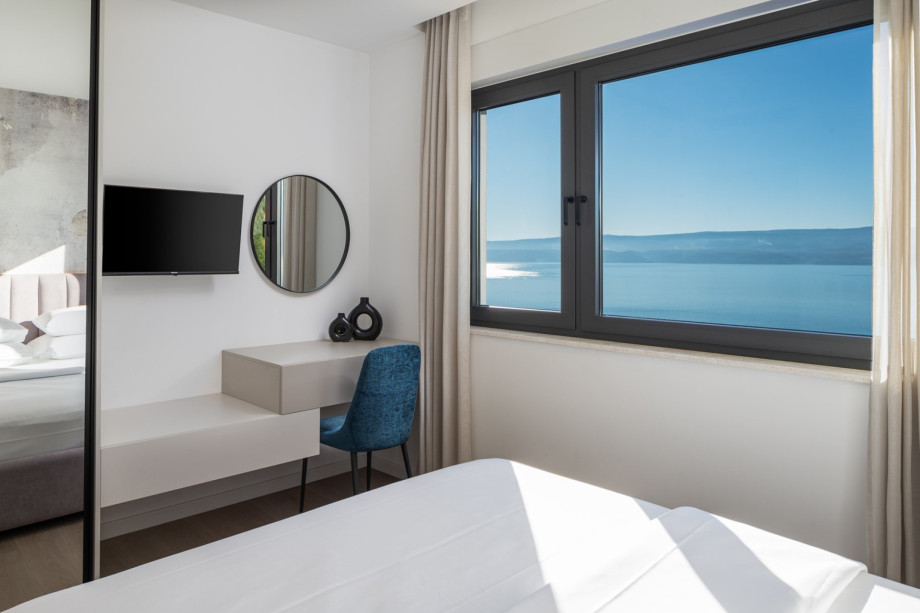 Bedroom No3 with a TV and an A/C