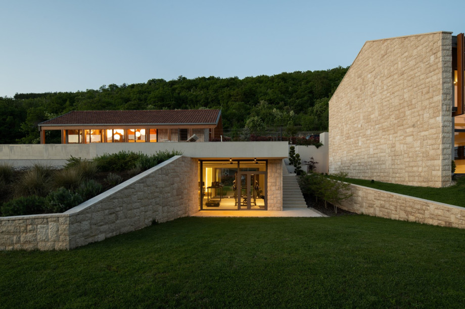 A view of the wellness retreat, which includes a state-of-the-art Finnish sauna and a fitness zone.