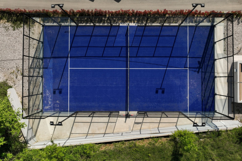 A highly sought-after padel court located conveniently across from the villa.