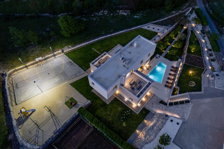 All surrounded by Mediterranean plants and fields