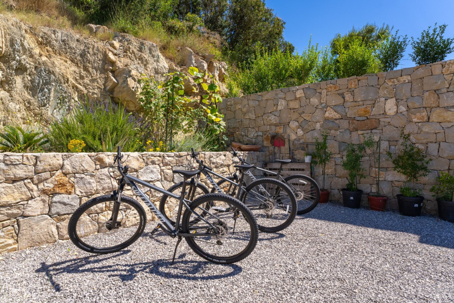 Bicycles exclusively for your use—perfect for quick trips to the store or exploring the surroundings