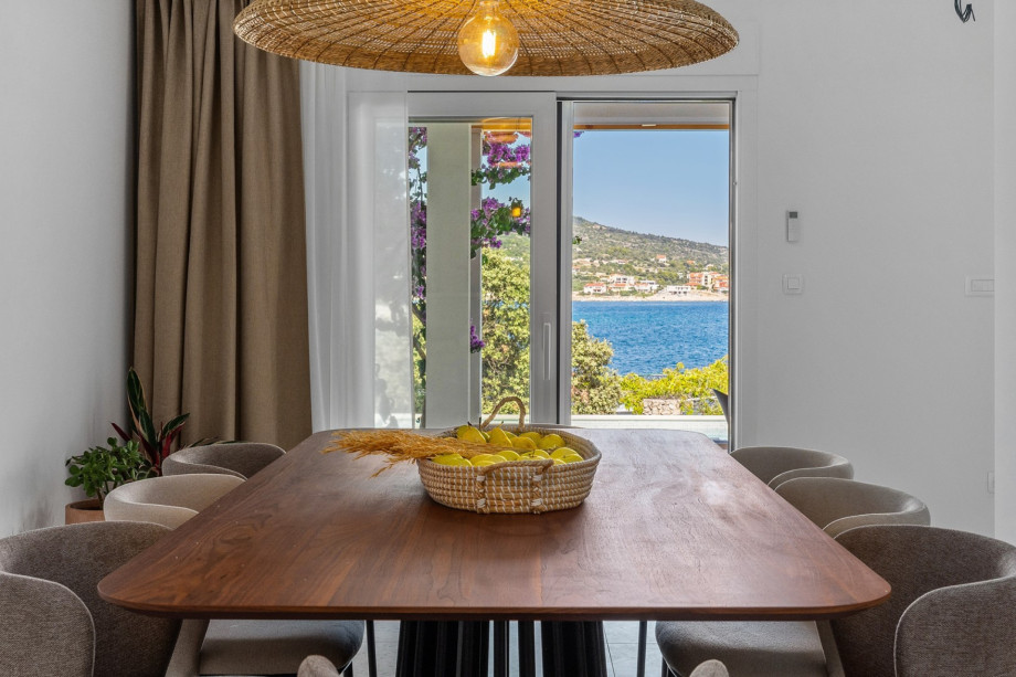 a dining table for 8