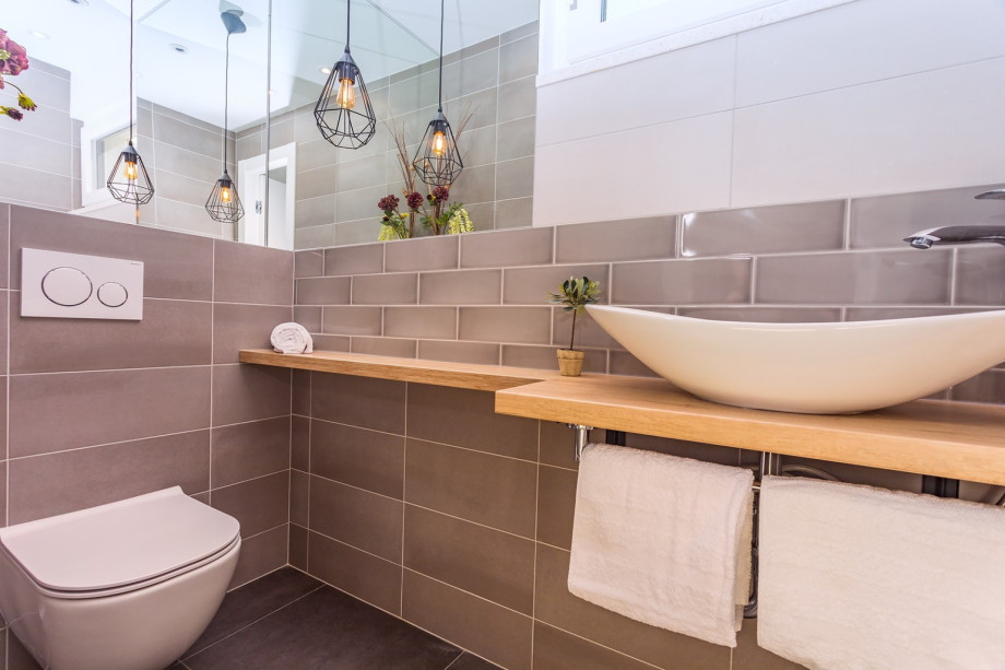 Toilet on the ground floor