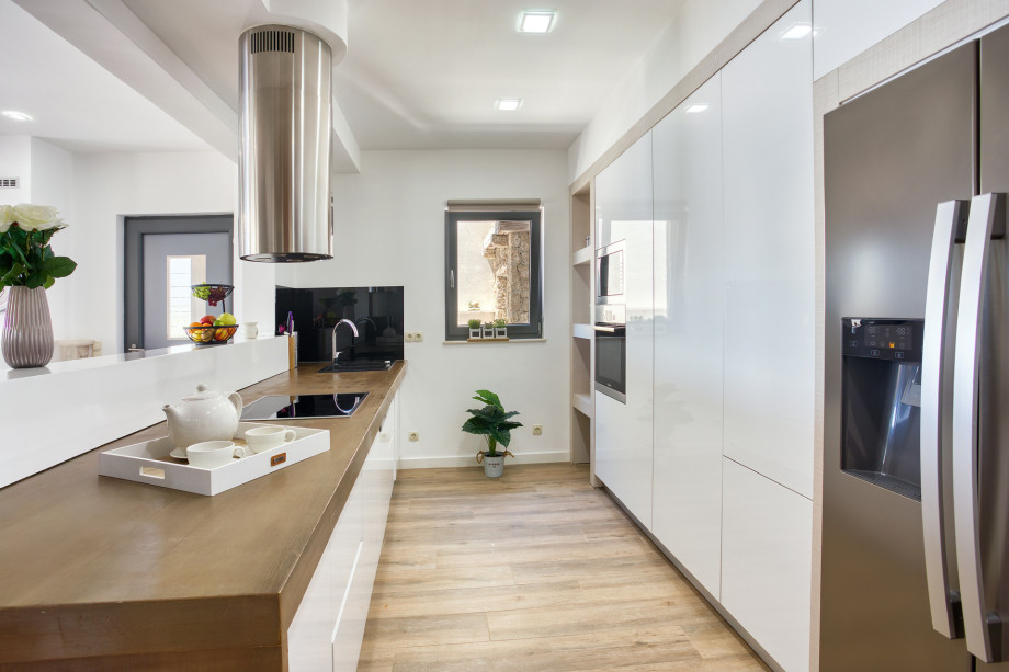 Fully equipped kitchen, big fridge and all you might need for a comfortable stay