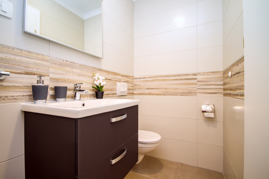 Toilet on the ground floor