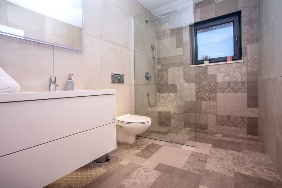 En-suite Bathroom No2 with shower (in bedroom No2) first floor