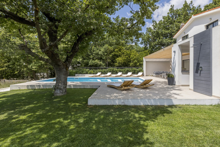 Enjoy the private and natural landscape around you, but still close to all