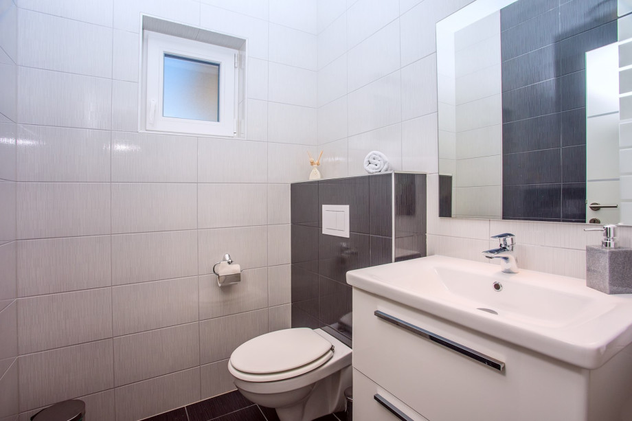 Toilet on the ground floor