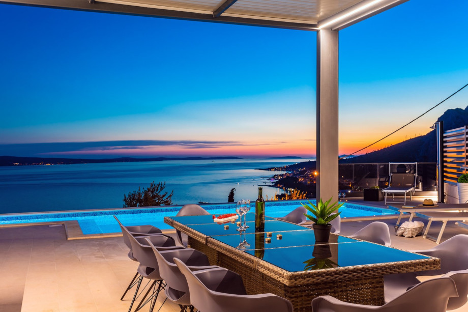 Enjoy watching the sunrise or a sunset over the Adriatic.