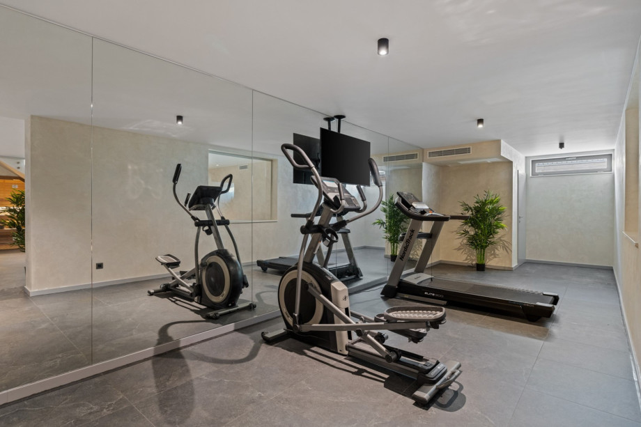 The Wellness and Gym area is quite spacious and perfectly equipped to keep you fit even while relaxing on your holiday.