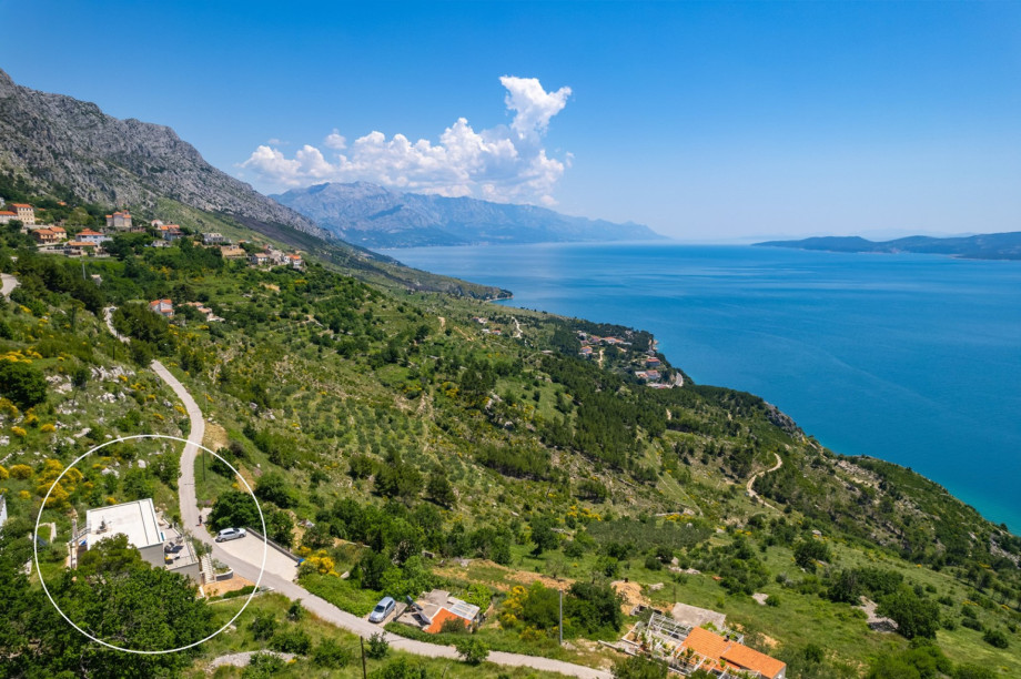 Marked position of the property