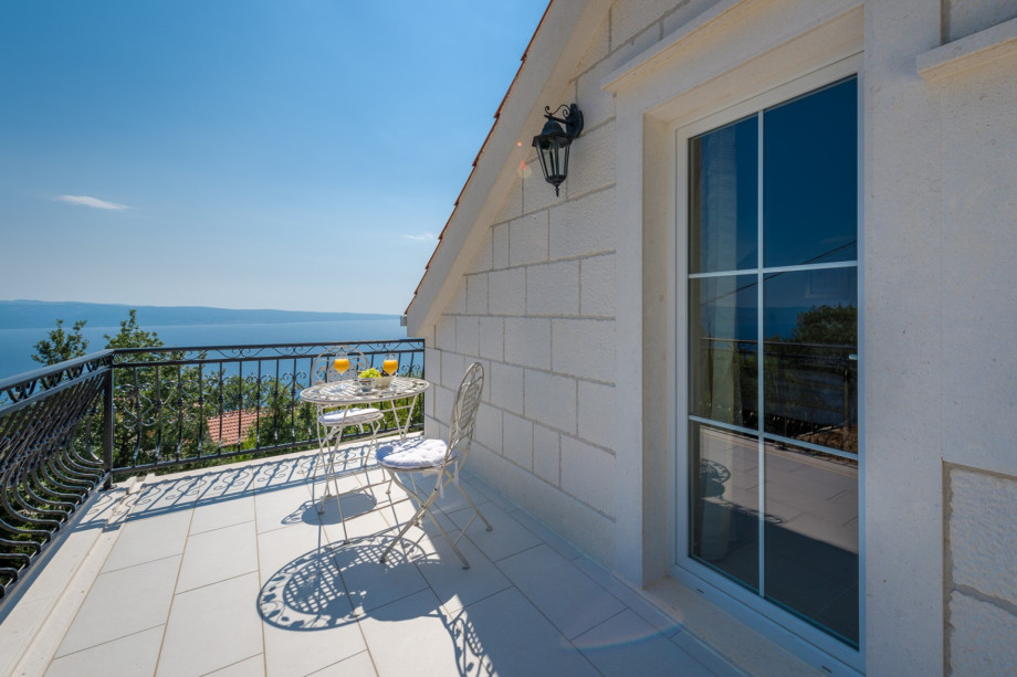 The view from the terrace of the Bedroom No.3 - east side