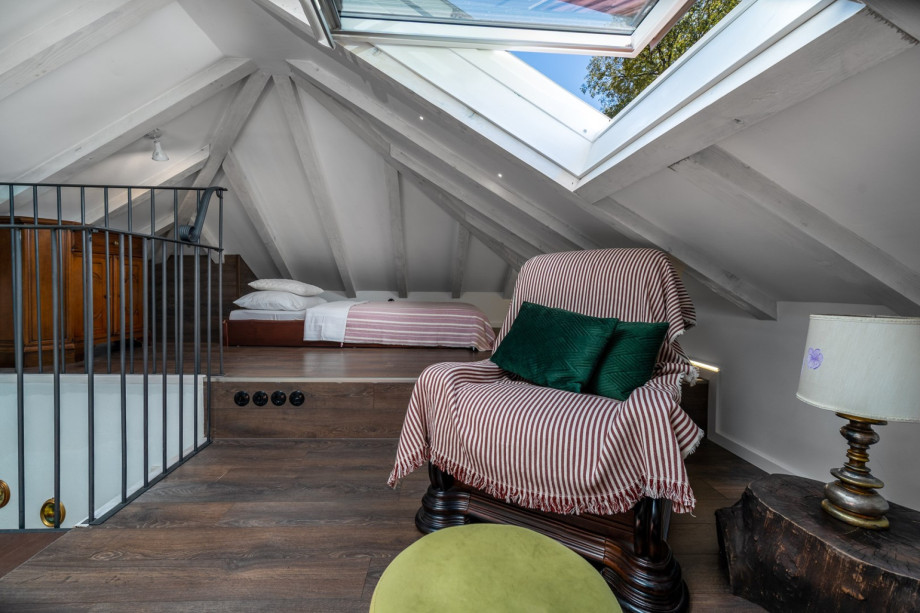 Bedroom No4 is open-concept without doors