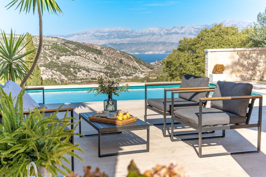 Stone villa Ani in Ethno-eco village Dol only 3km from beach and Postira town.