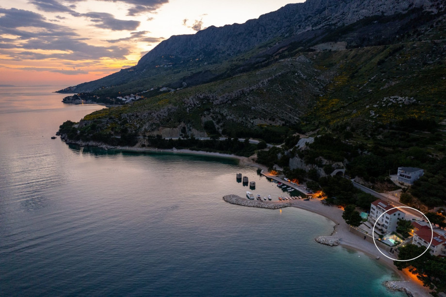 Location of Villa Del Mar in Medići