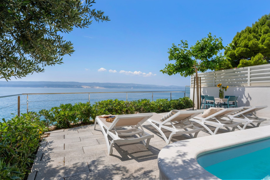Outstanding sea views from each corner of Villa