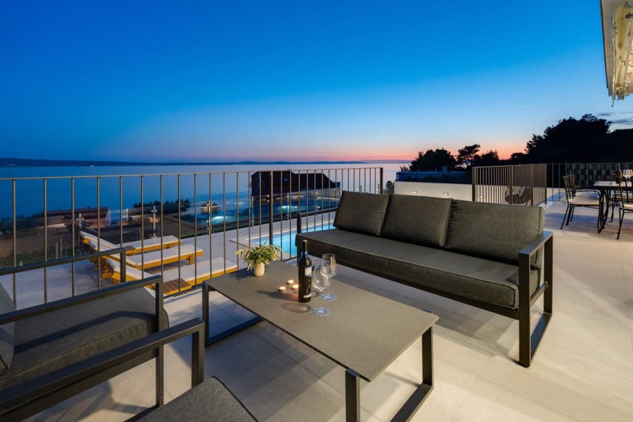 It is situated only 10km from the famous town Split with many historical attractions very much worth visiting