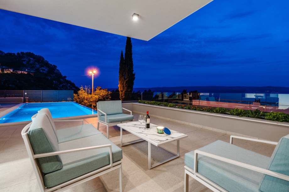 Enjoy watching the sunrise or a sunset over the Adriatic