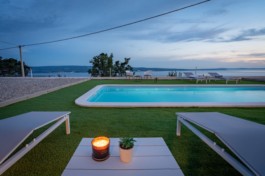 Sea views from every corner of the property.